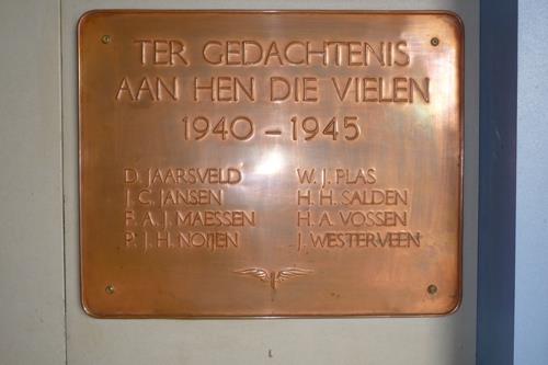 Gedenktekens Omgekomen NS-medewerkers Roermond #1