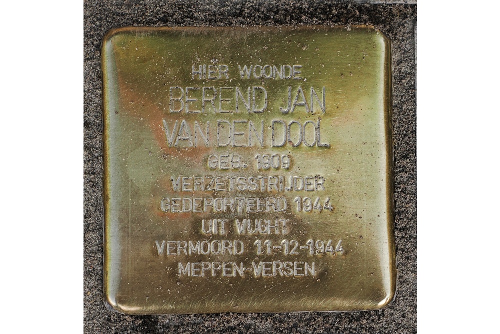 Stumbling Stone D.G. van der Keesselstraat 12 #1