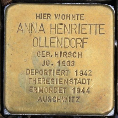 Stolpersteine Bleicherstraße 8