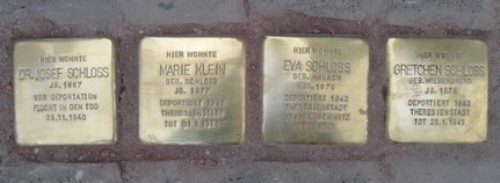 Stolpersteine Rudolf-Ernst-Weise Straße 20