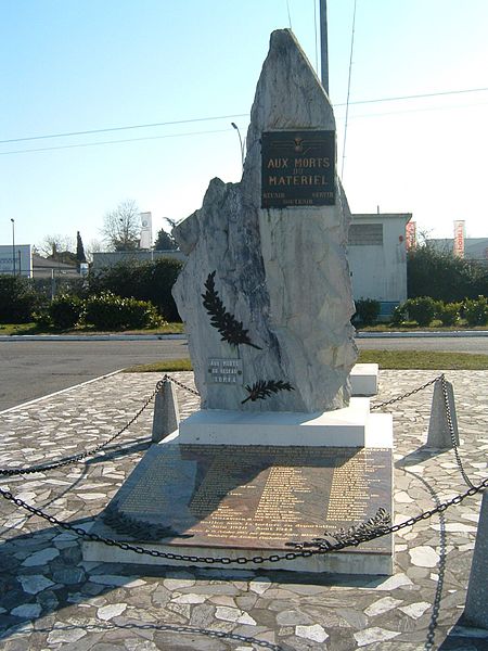Oorlogsmonument Régiment du Matériel