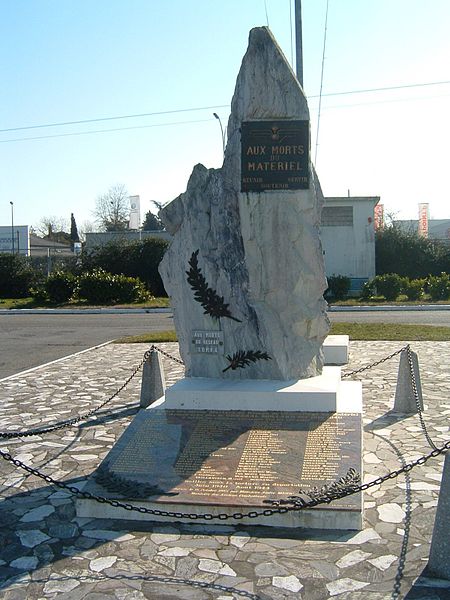 Oorlogsmonument Rgiment du Matriel