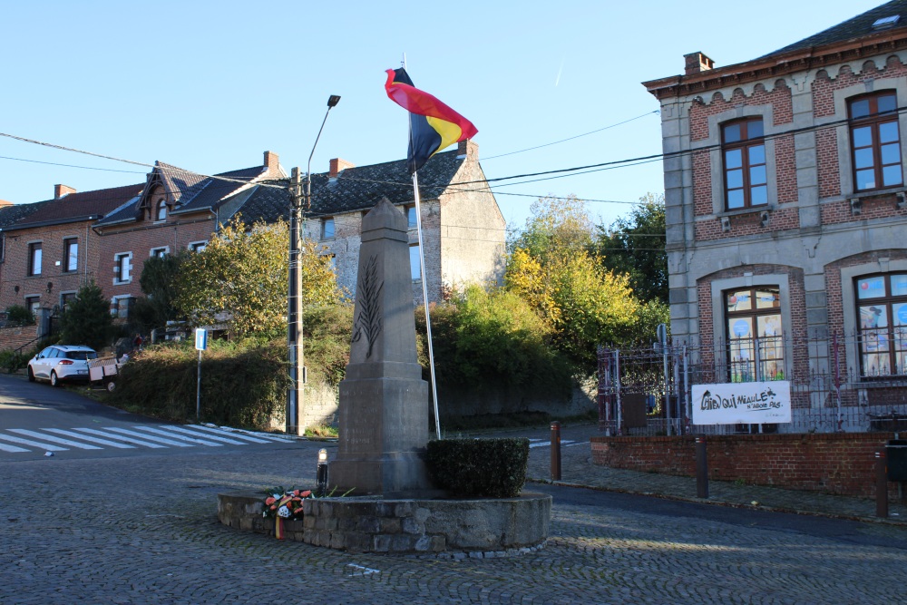 War Memorial Mont-Sainte-Aldegonde #2