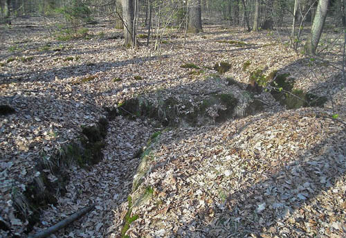 Festung Breslau - German Trenches