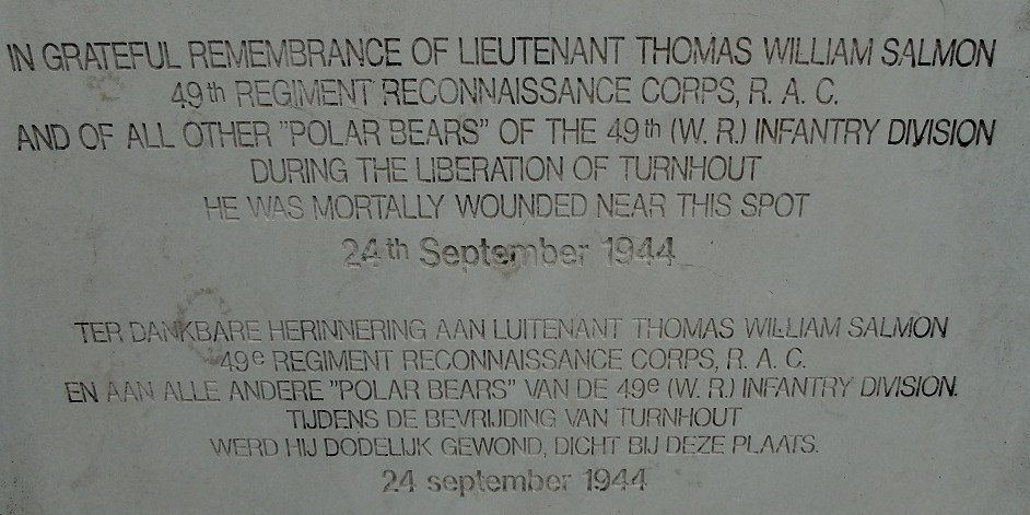 Monument Luitenant Thomas William Salmon #4