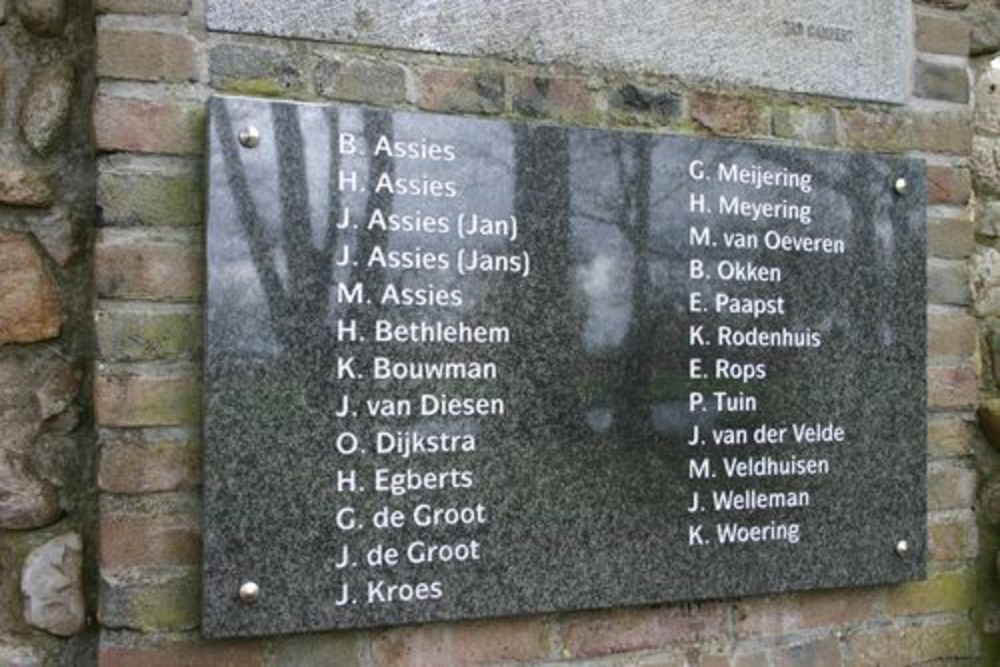 Oorlogsmonument Veenhuizen #3