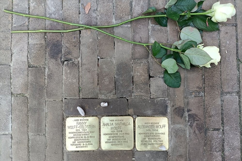 Stolpersteine Klaasstraat 17 #2