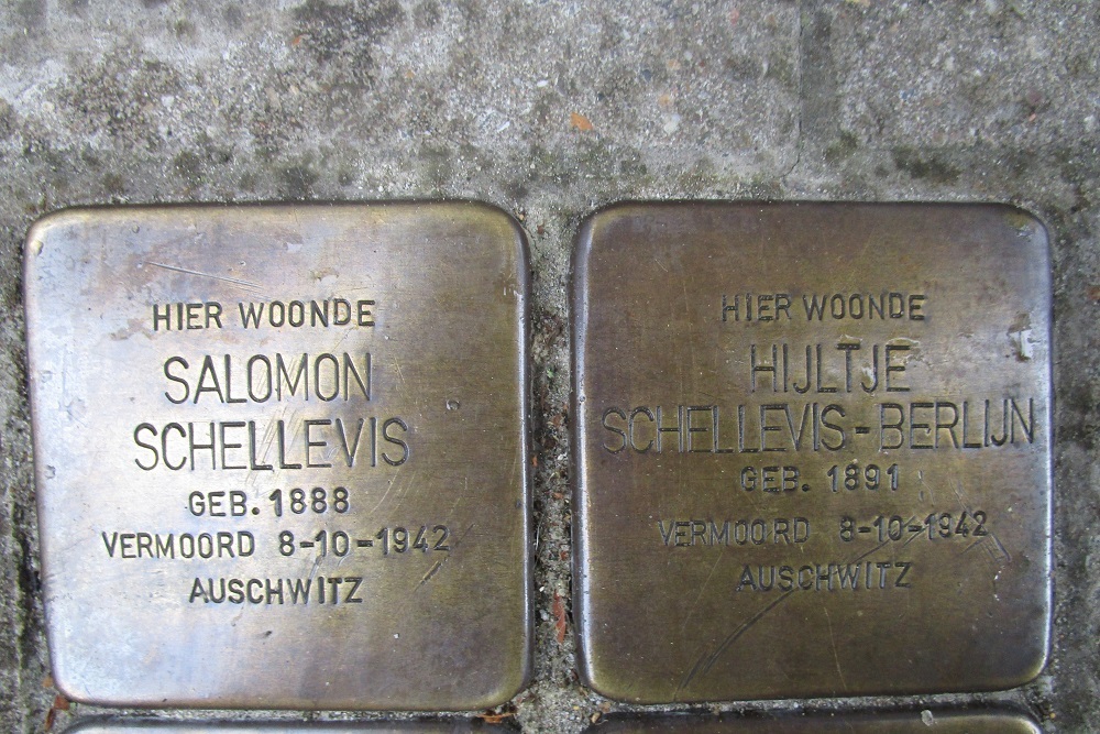 Stolpersteine Jan Lievensstraat 34 #2