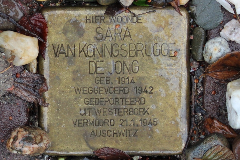 Stolperstein Baltischestraat 8 #2