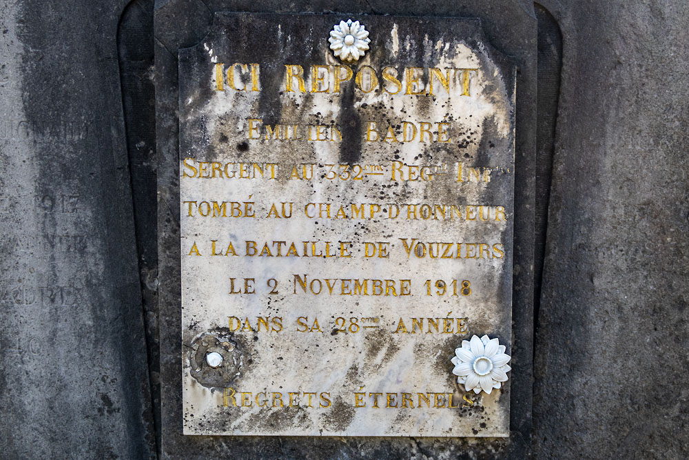 French War Grave Les Hautes-Rivires #2