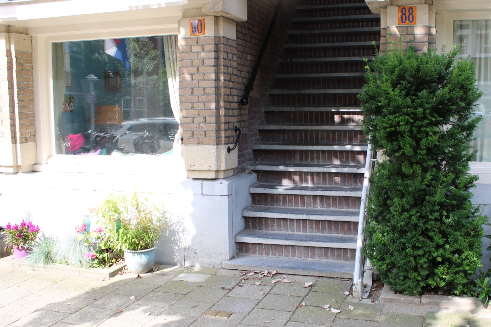 Stolpersteine Rubensstraat 90 #4