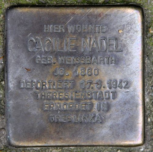 Stolperstein Admiralstrae 23 #1