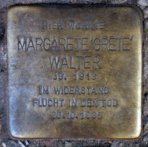 Stolperstein Fuldastraße 12 #1