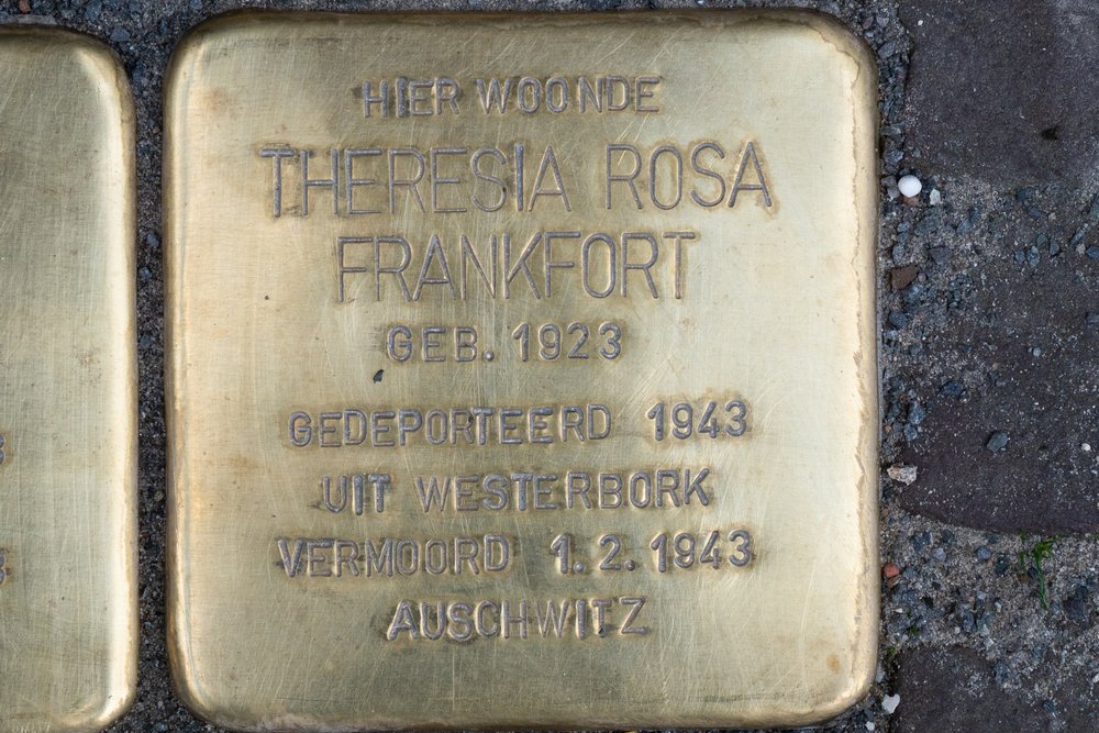 Stolpersteine Kleine Overstraat 61 (nu nr. 63) #5