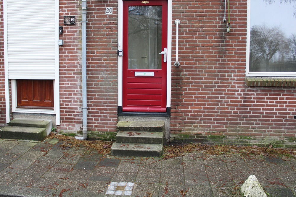 Stolperstein Cronjéstraat 20 #2