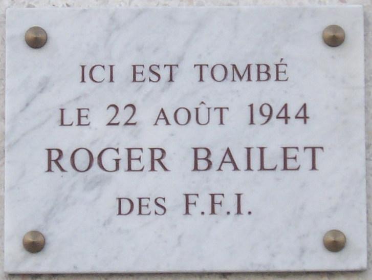 Gedenkteken Roger Bailet #1