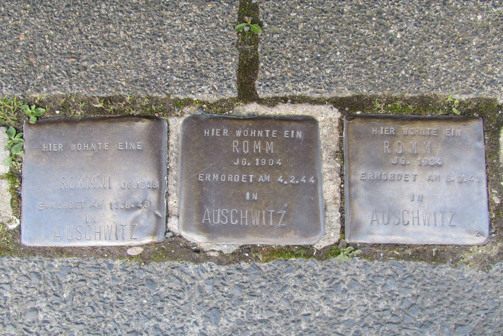 Stolpersteine Groer Griechenmarkt 37