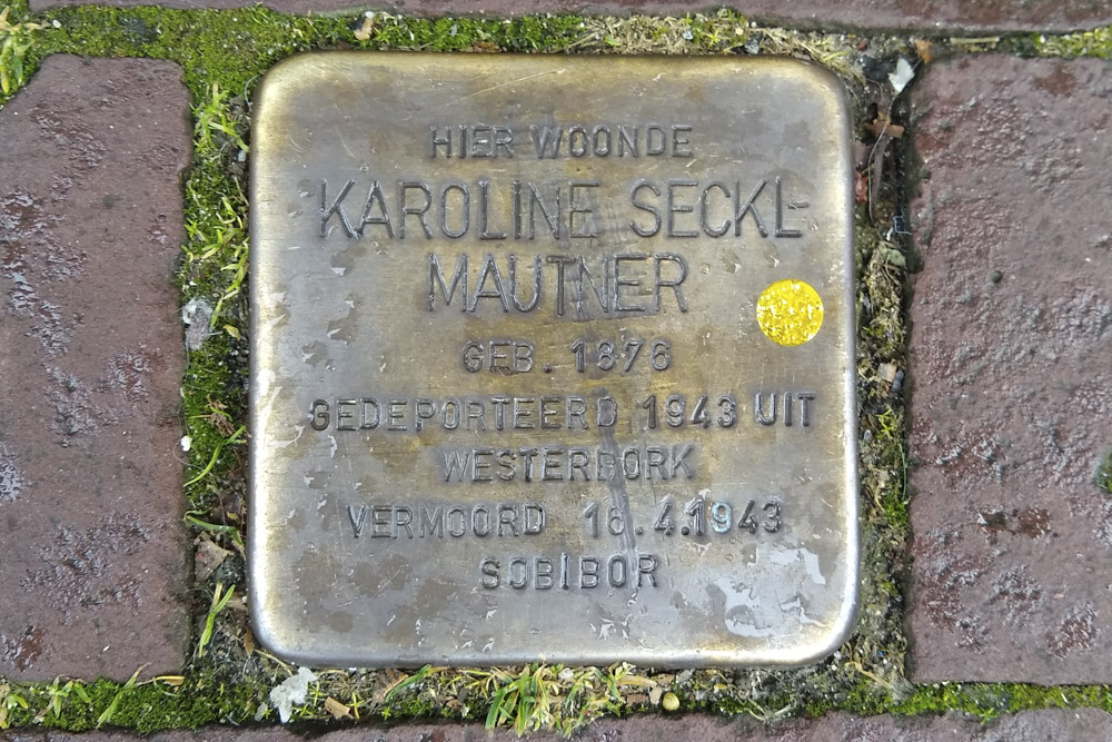 Stolperstein Oude Vismarkt 11