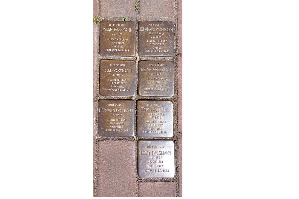 Stolpersteine Scharnstrae 14 #3