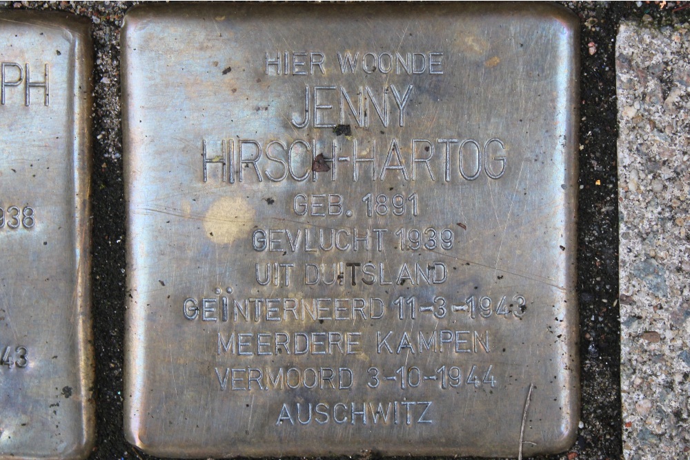 Stolpersteine Roompotstraat 5 #3