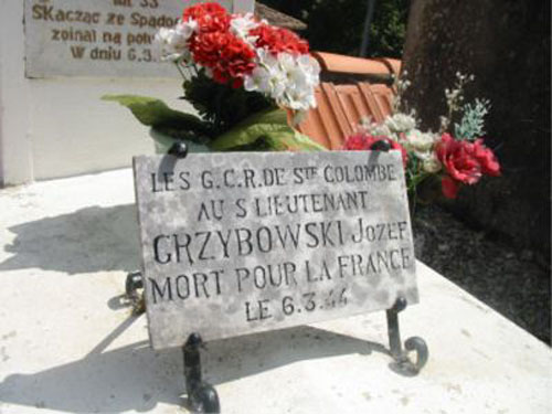 Polish War Grave Sainte-Colombe-de-Villeneuve #1