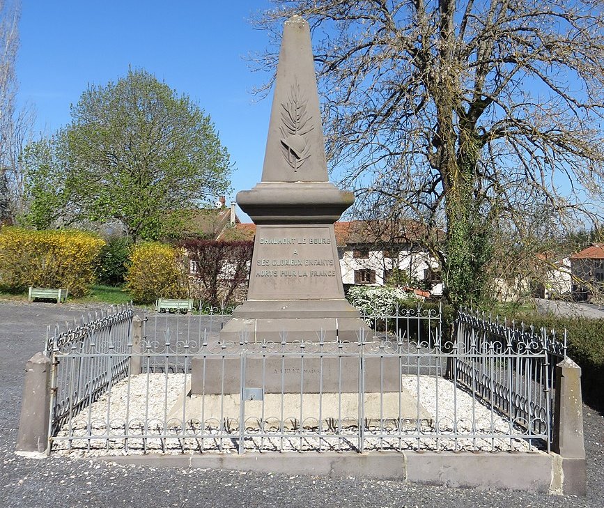 Monument Eerste Wereldoorlog Chaumont-le-Bourg #1