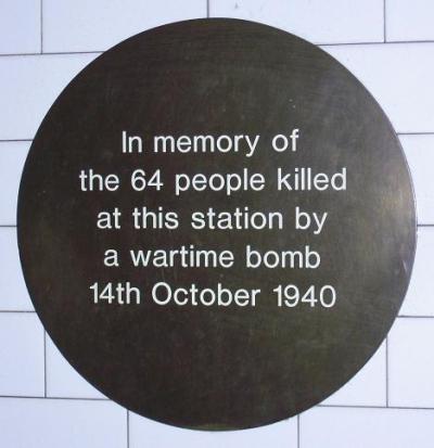 Memorial Victims Bombardments Balham