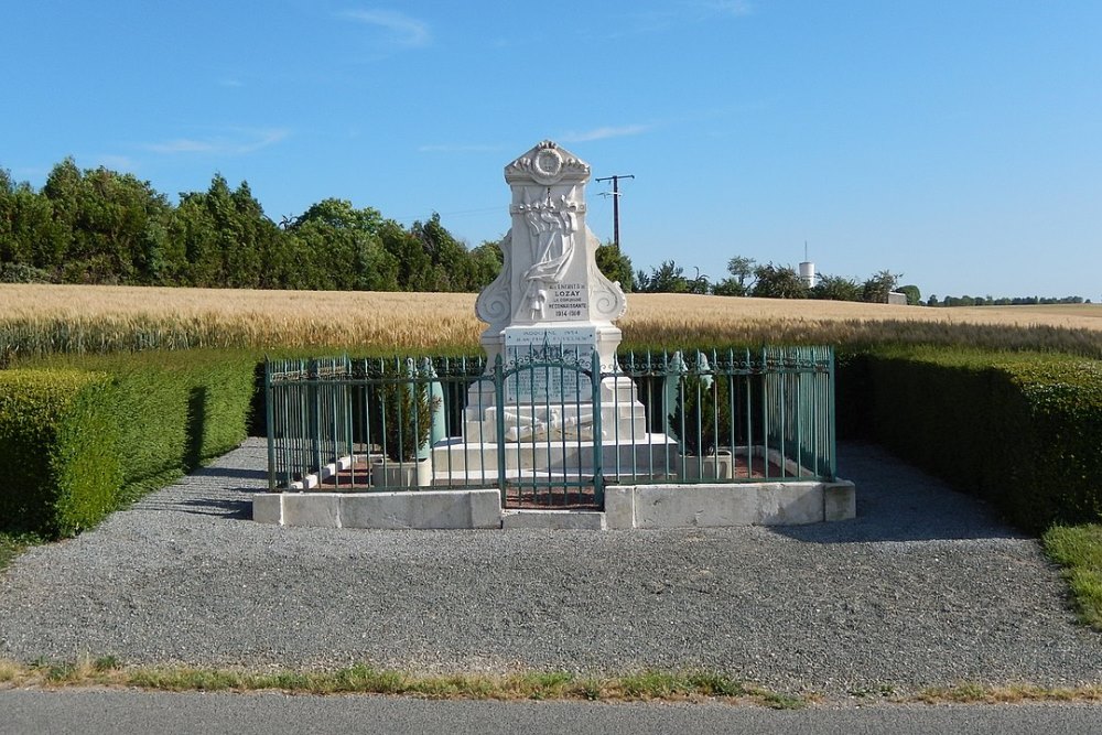 Oorlogsmonument Lozay #1