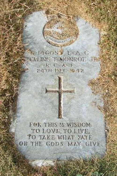 Commonwealth War Grave Omak Memorial Cemetery