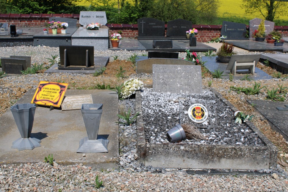Belgian Graves Veterans Sars-la-Buissière #1