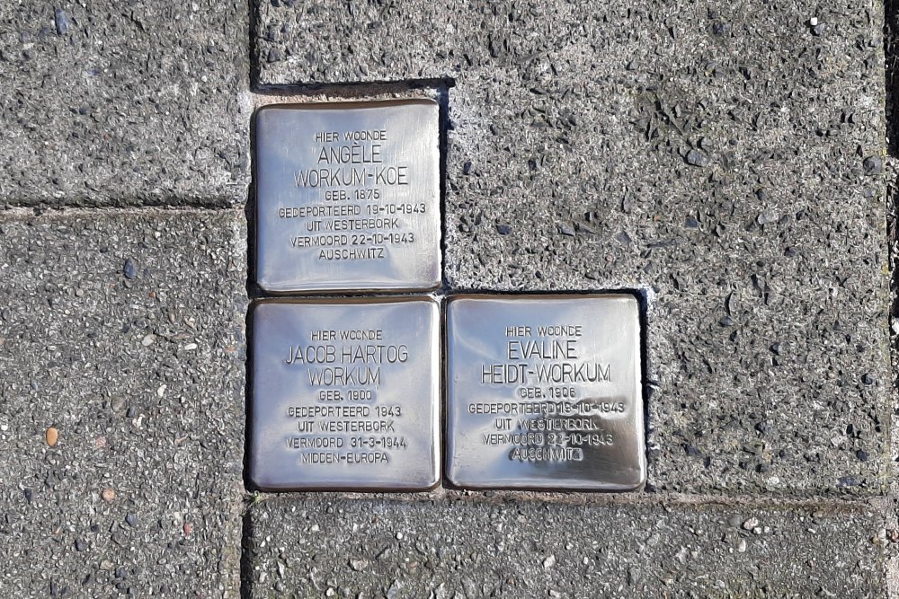 Stolpersteine Dickmansstraat 57 #1