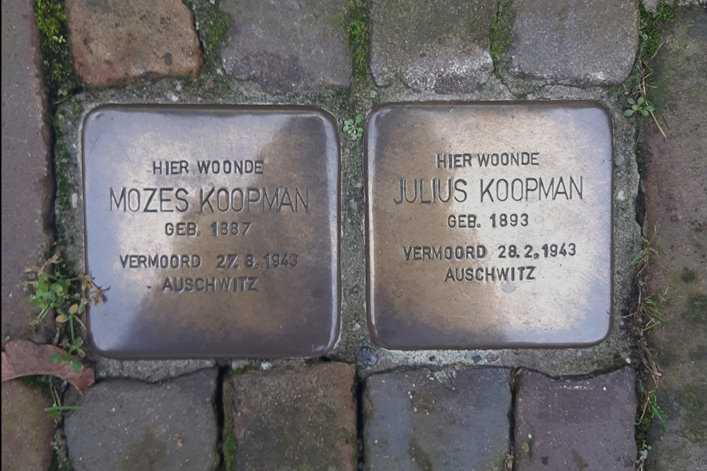 Stolpersteine Walstraat 27 #1