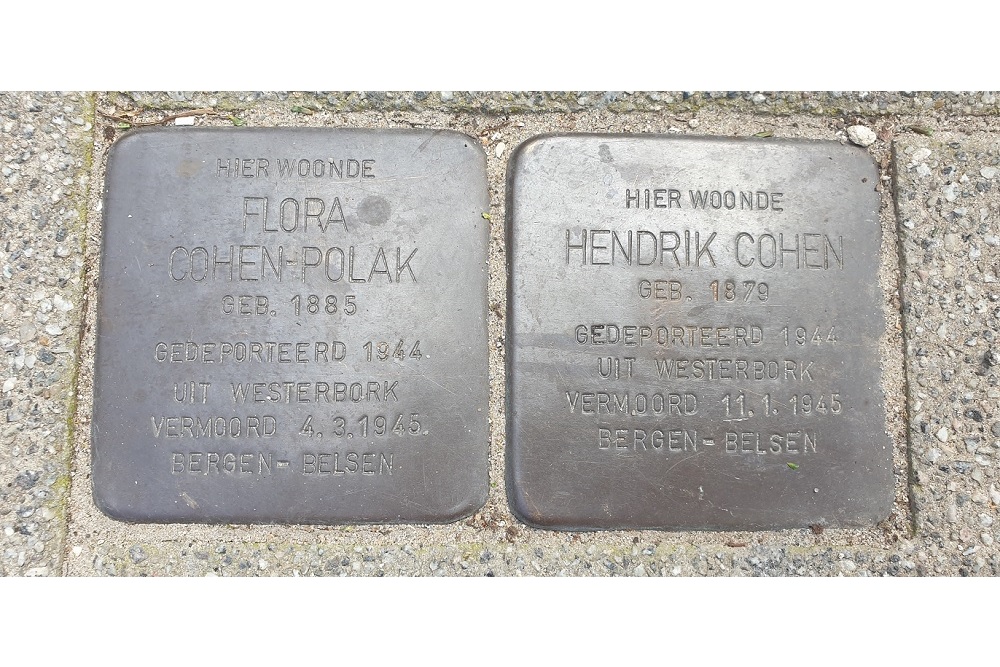 Stolpersteine Rozenburglaan 100 #1