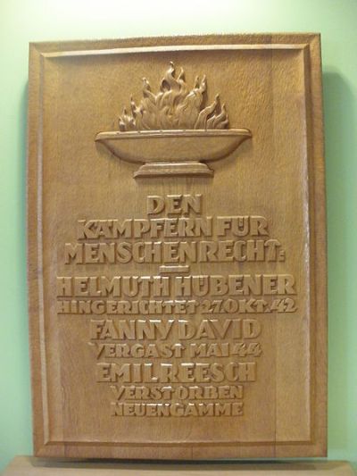 Monument Omgekomen Medewerkers Sociale Dienst Hamburg #1