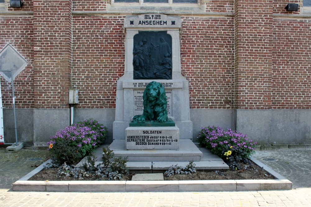 Oorlogsmonument Anzegem	 #1