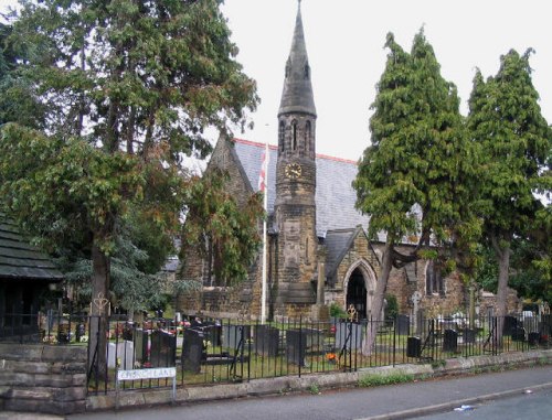 Oorlogsgraven van het Gemenebest St. John Churchyard