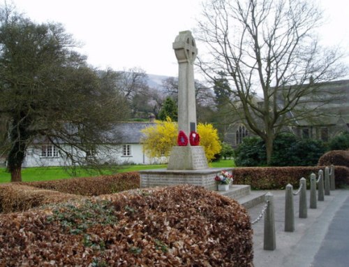 Oorlogsmonument Llandinam #1