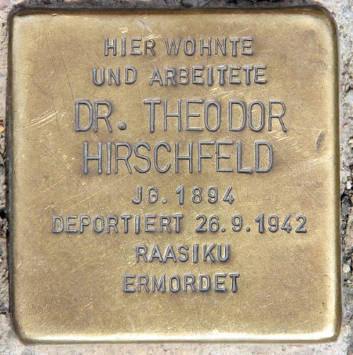 Stolpersteine Markt 11 #2