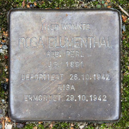 Stolpersteine Regensburger Straße 33 #2
