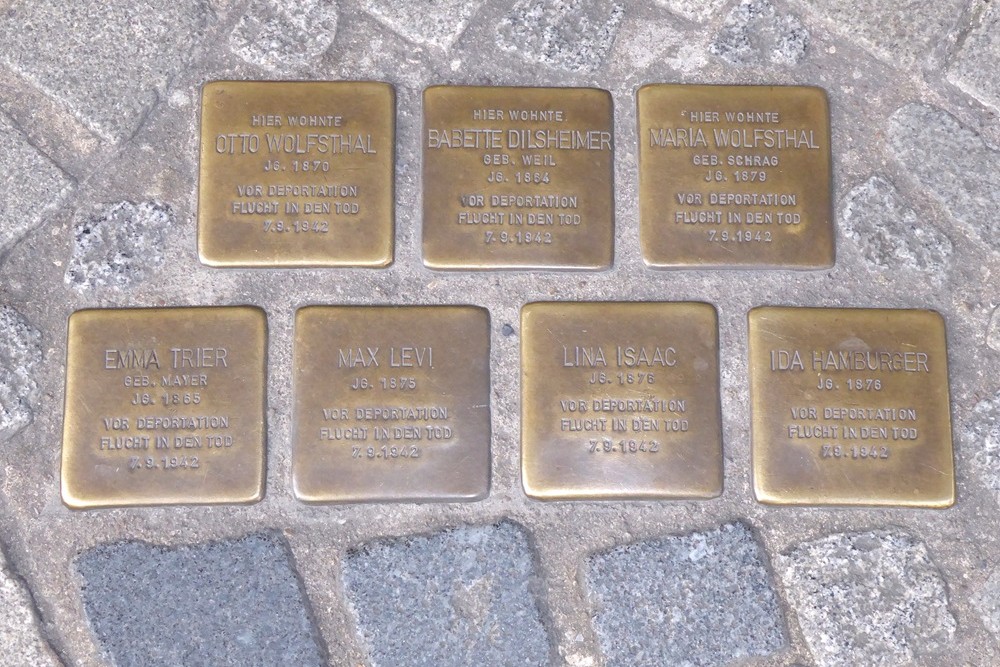 Stolpersteine Herstallstraße 39