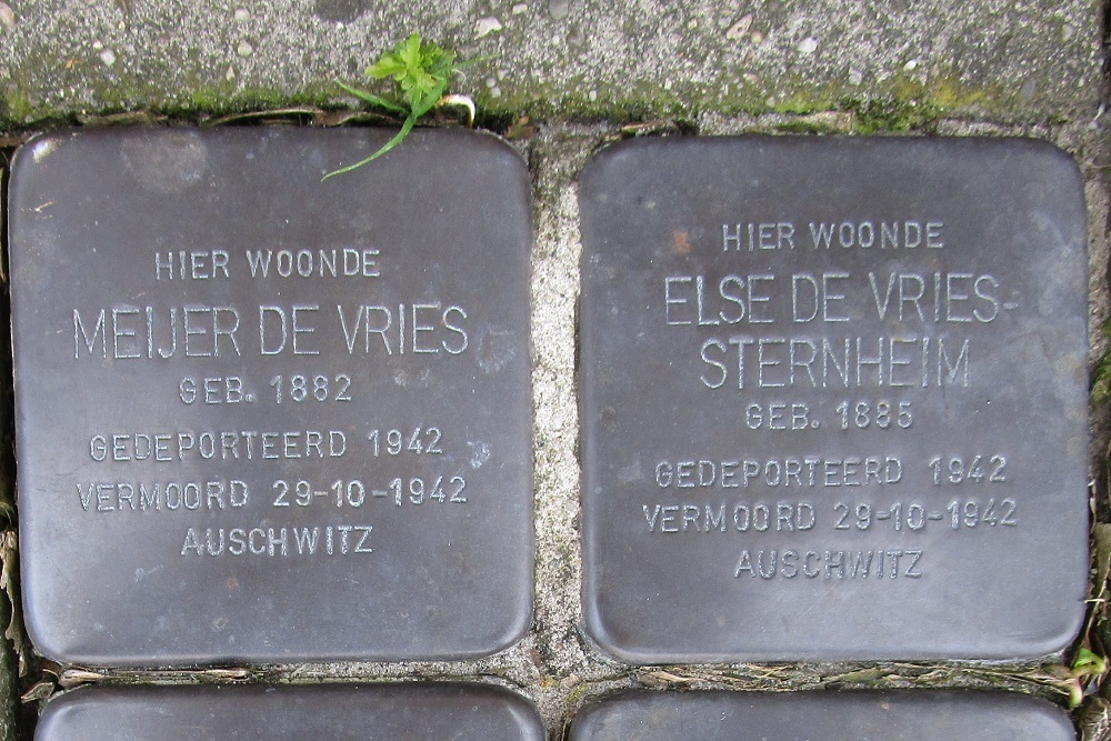 Stolpersteine Prins Hendrikstraat 23 #2