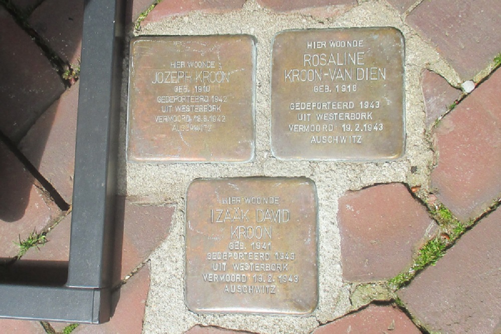 Stolpersteine Dijkstraat 25