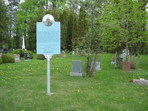 Commonwealth War Grave Carrville United Church Cemetery