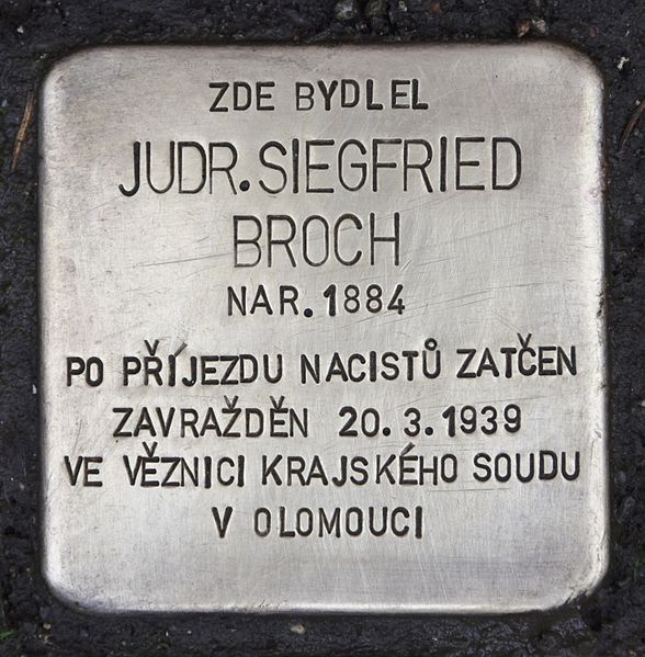 Stolperstein Kollárovo náměstí 709/8