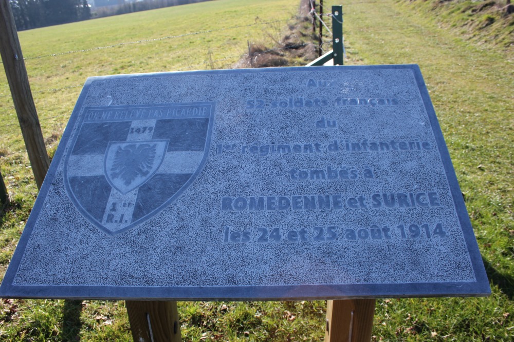 Commemorative Plate 1st Infantry Regiment #2