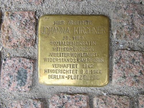 Stolperstein Bahnhofstraße 80