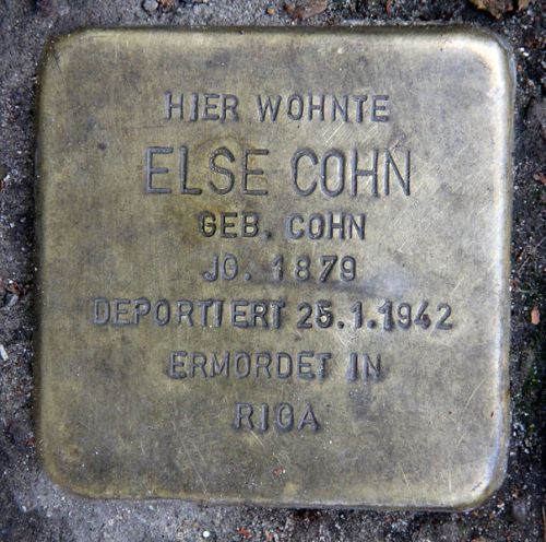 Stolpersteine Krefelder Straße 20 #1