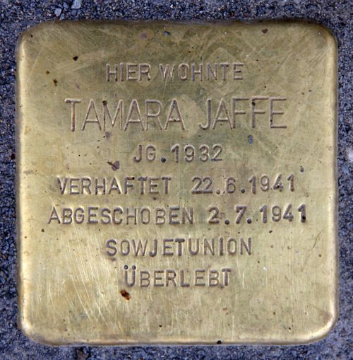 Stolpersteine Hauptstrae 110 #4