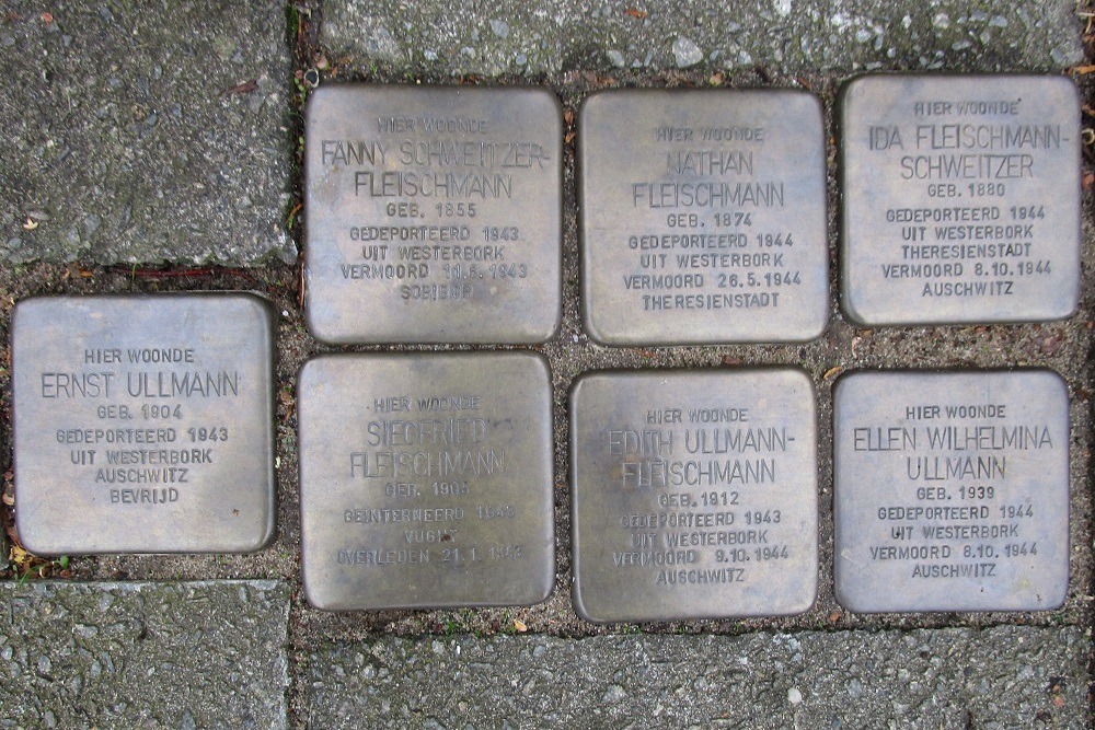 Stolpersteine Händelstraat 48