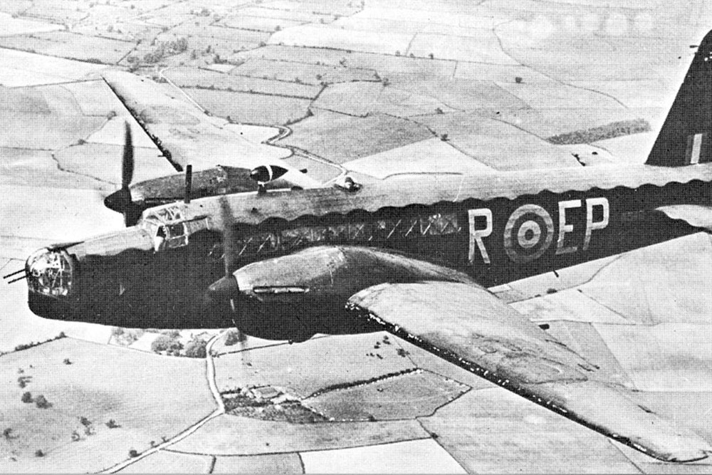 Crash Site Vickers Wellington Mk II Z8591